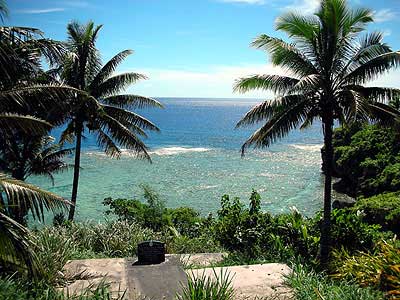 exotic niue coastline