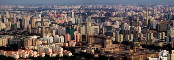 panorama of beijing