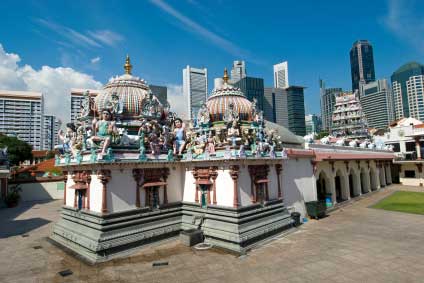 traditoinal Singaporean temple