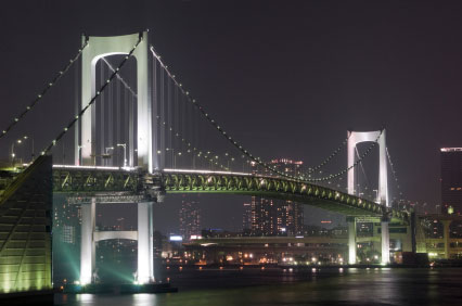 Rainbow bridge, Tokyo